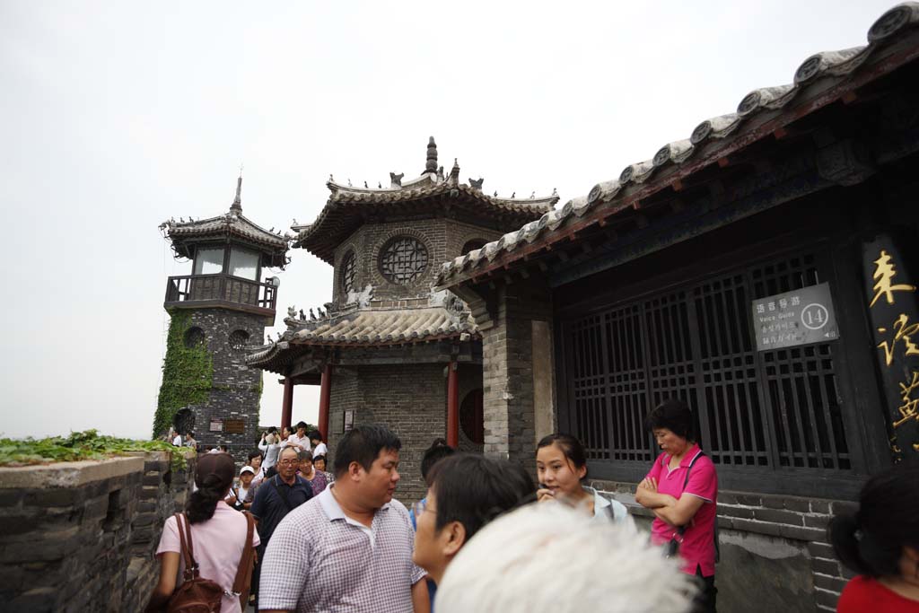 fotografia, materiale, libero il panorama, dipinga, fotografia di scorta,Padiglione di Penglai, miraggio, edificio alto, Cibo cinese, facendo il turista macchia