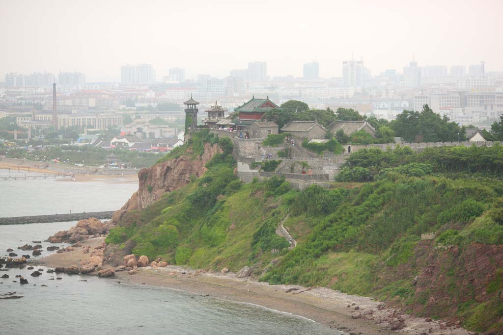 fotografia, materiale, libero il panorama, dipinga, fotografia di scorta,Padiglione di Penglai, miraggio, edificio alto, Cibo cinese, facendo il turista macchia