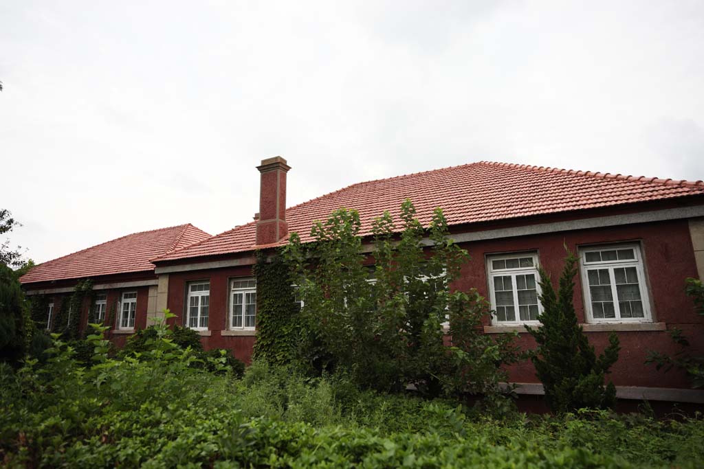 Foto, materieel, vrij, landschap, schilderstuk, bevoorraden foto,Mt. Yantai consulaat Parkeren, Bezoekende touristenplaats stip, Moderne architectuur, Gedenkteken winkel, Vakantieoord