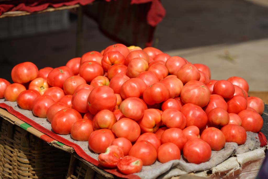 foto,tela,gratis,paisaje,fotografa,idea,Un mercado de ganancia rojo hondo, Mercado, Compartimiento de calle, Compras, Vida