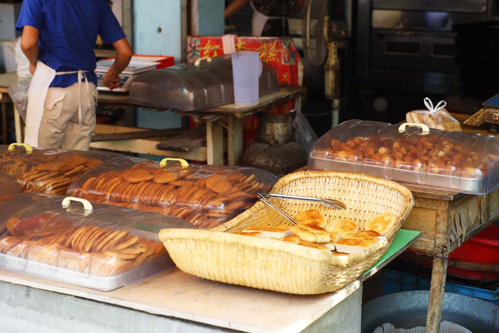 foto,tela,gratis,paisaje,fotografa,idea,Un mercado de ganancia rojo hondo, Mercado, Compartimiento de calle, Compras, Vida