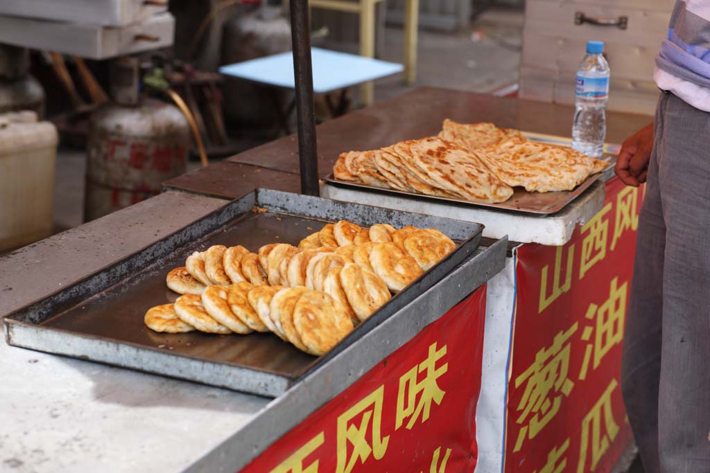 Foto, materieel, vrij, landschap, schilderstuk, bevoorraden foto,Yantai, Markt, Keet, Etenswaar, Leven