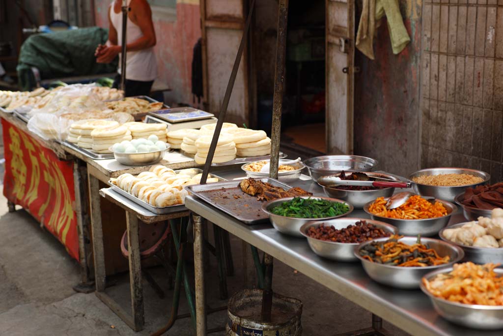 photo,material,free,landscape,picture,stock photo,Creative Commons,Yantai, market, stand, Food, Life