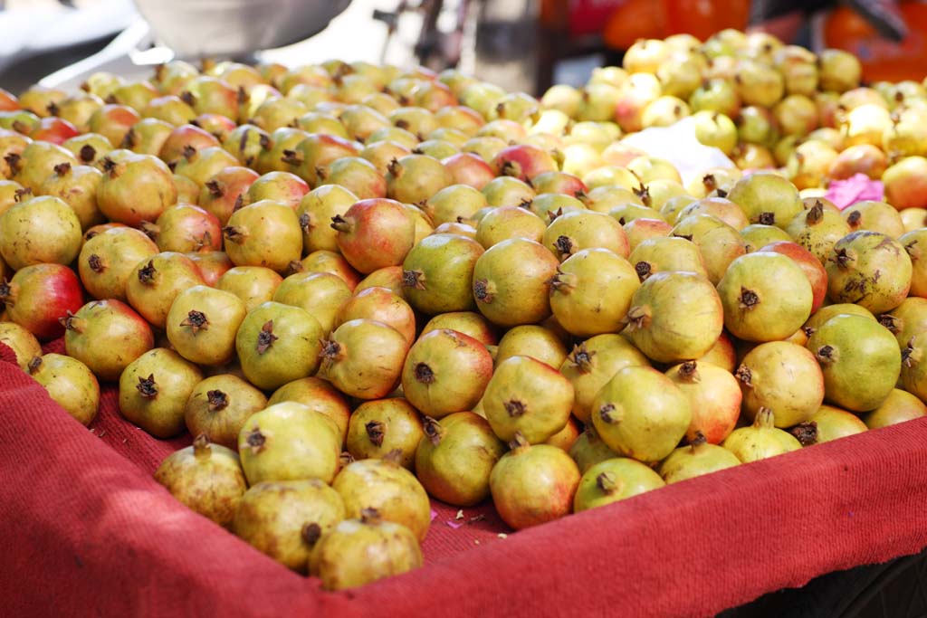 fotografia, materiale, libero il panorama, dipinga, fotografia di scorta,Stalle che vendono di melagrana, melagrana, Frutta, , 