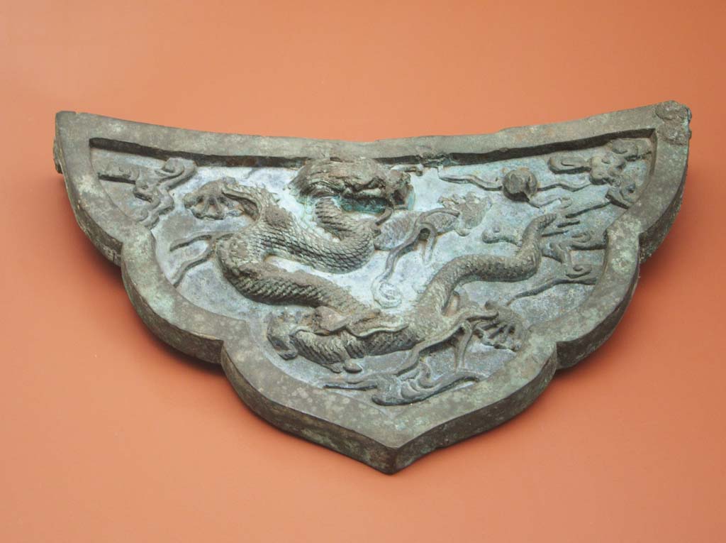 photo,material,free,landscape,picture,stock photo,Creative Commons,Summering mountain cottage copper Tarumizu, roof tile, dragon, , Ch'ing