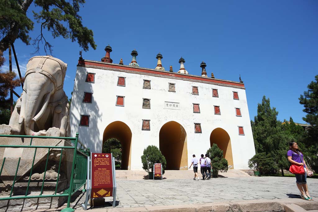 Foto, materieel, vrij, landschap, schilderstuk, bevoorraden foto,Putuo Zongcheng Temple, Tibet, Chaitya, Ik ben prachtig, Blanke rijzen