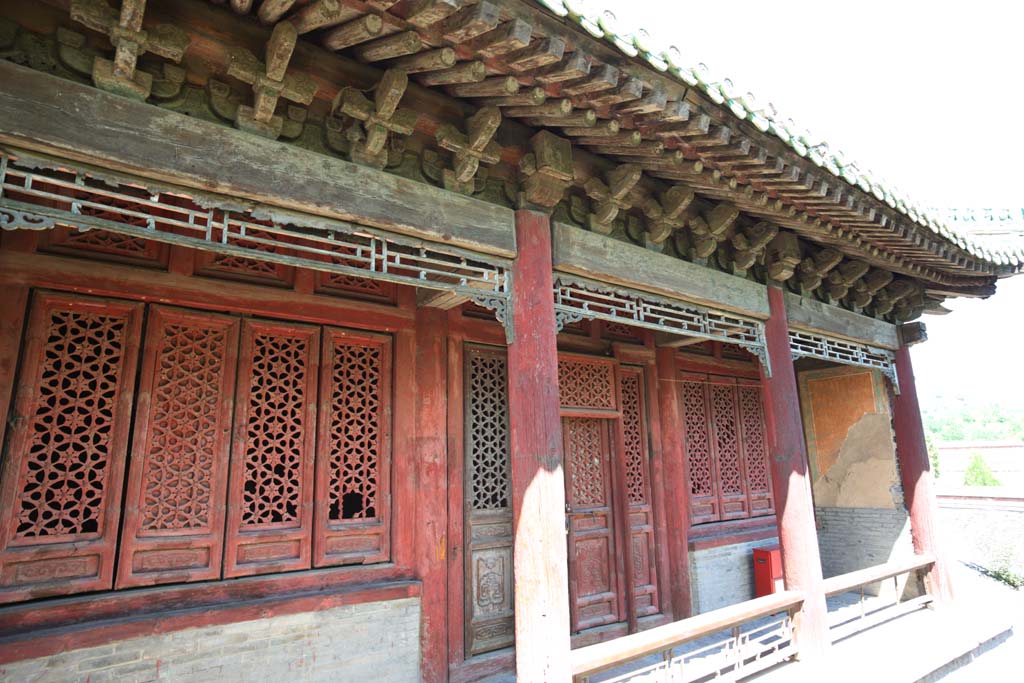 foto,tela,gratis,paisaje,fotografa,idea,Putuo Zongcheng templo, Tibet, Chaitya, Srimahadevi, Saln de pandilla de Zhong