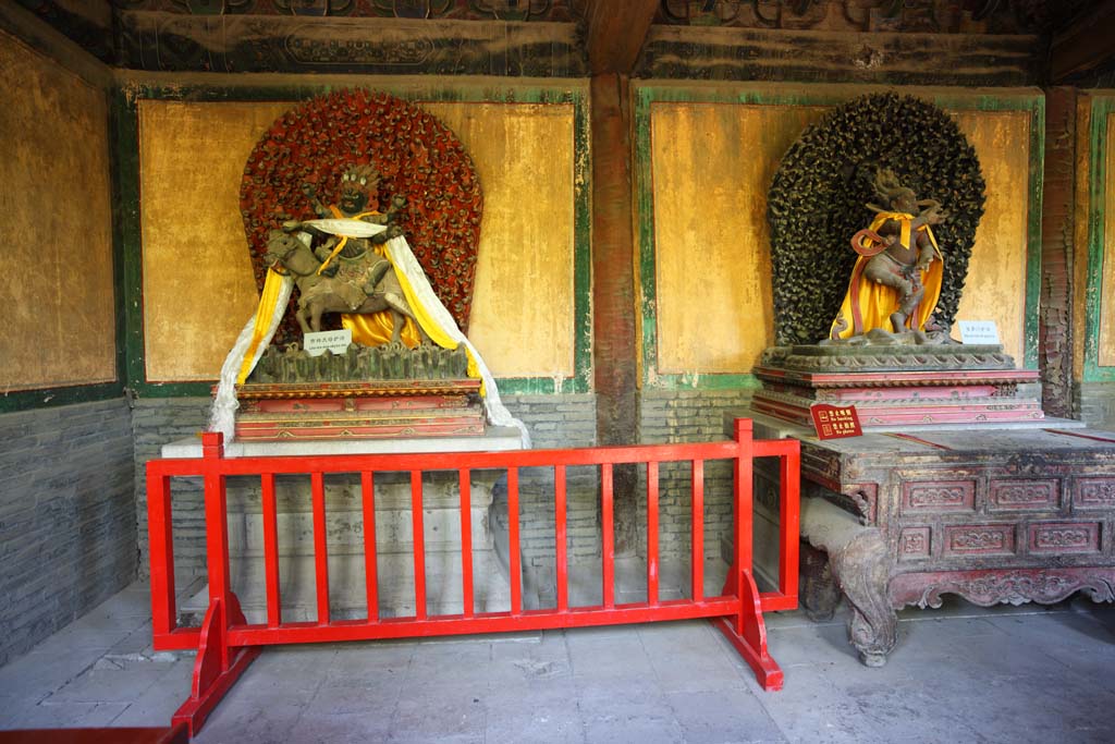 foto,tela,gratis,paisaje,fotografa,idea,Putuo Zongcheng templo, Tibet, Chaitya, Srimahadevi, Saln de pandilla de Zhong