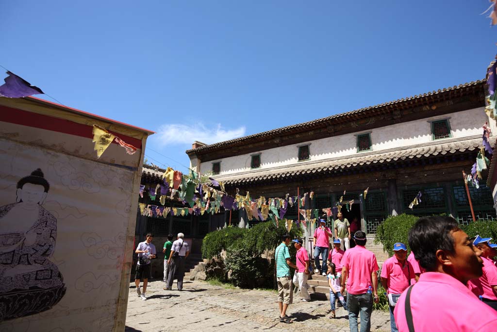 Foto, materieel, vrij, landschap, schilderstuk, bevoorraden foto,Putuo Zongcheng Temple, Tibet, Chaitya, , Trouw