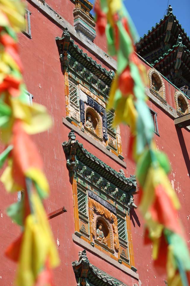 Foto, materiell, befreit, Landschaft, Bild, hat Foto auf Lager,Putuo Zongcheng-Tempel, Tibet, Chaitya, , Buddhistisches Bild