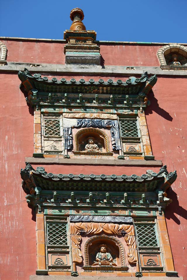 Foto, materieel, vrij, landschap, schilderstuk, bevoorraden foto,Putuo Zongcheng Temple, Tibet, Chaitya, Trouw, Boeddhist afbeelding