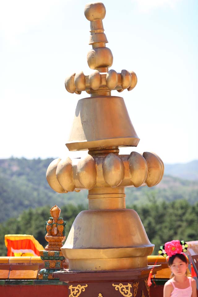 fotografia, materiale, libero il panorama, dipinga, fotografia di scorta,PutuoZongchengTemple, Tibet, Chaitya, Io sono splendido, decorazione