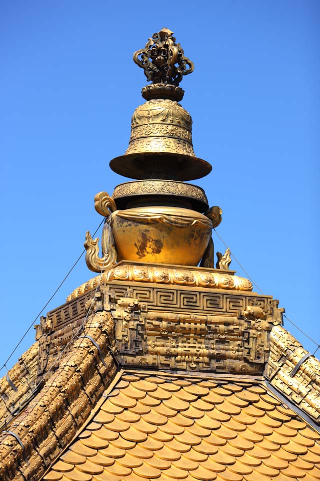 fotografia, materiale, libero il panorama, dipinga, fotografia di scorta,Putuo Zongcheng il tempio, Tibet, Chaitya, Faith, Colorante Ricco