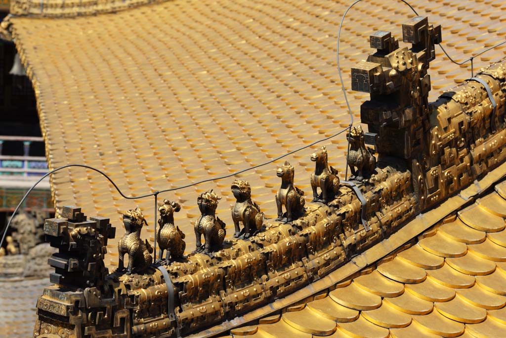 Foto, materieel, vrij, landschap, schilderstuk, bevoorraden foto,Putuo Zongcheng Temple, Tibet, Chaitya, Trouw, Gunstig dierlijk