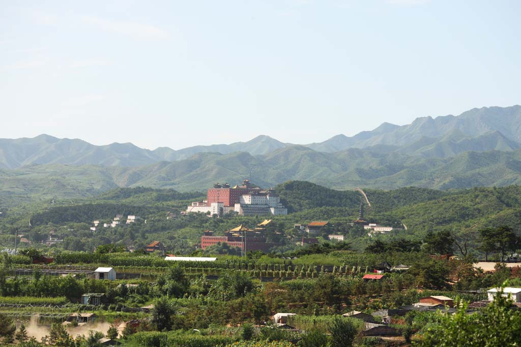 Foto, materiell, befreit, Landschaft, Bild, hat Foto auf Lager,Putuo Zongcheng-Tempel, Tibet, Chaitya, Faith, Wald