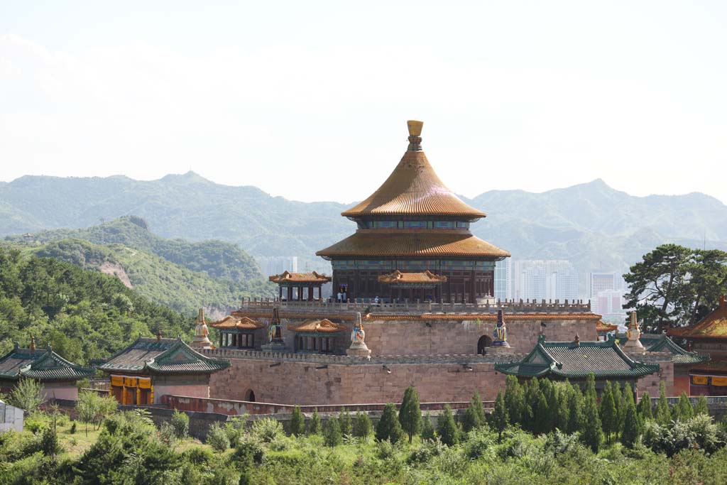 Foto, materiell, befreit, Landschaft, Bild, hat Foto auf Lager,Pule-Tempel, Kreis, Chaitya, Lamaturm, Kegel