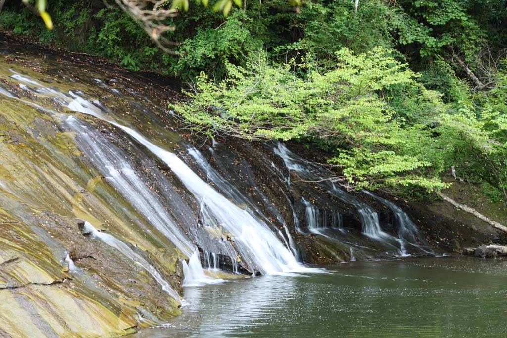 photo, la matire, libre, amnage, dcrivez, photo de la rserve,Une chute d'eau de Kazusa Yoro, berge, Yorokeikoku, source chaude, recours