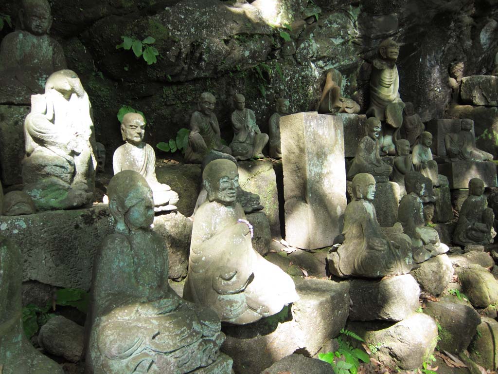 fotografia, materiale, libero il panorama, dipinga, fotografia di scorta,Visto Shangdong vecchio Gohyaku Rakan pi scenico, Buddismo, Ishibotoke, Immagine buddista, Realizzazione