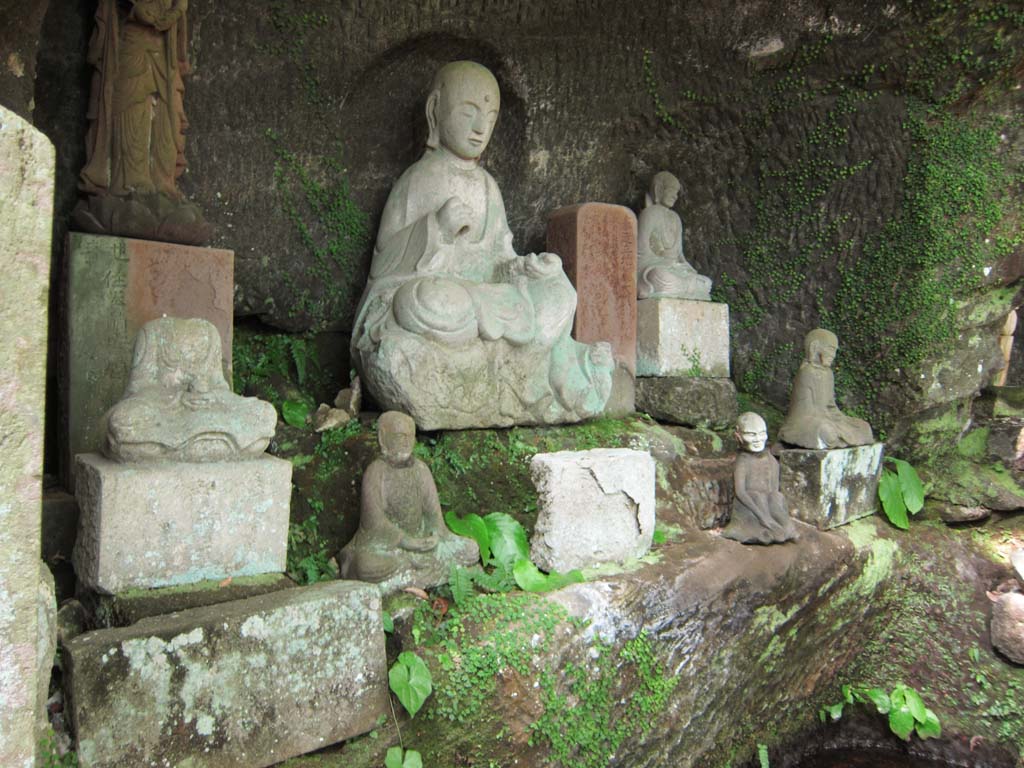 fotografia, materiale, libero il panorama, dipinga, fotografia di scorta,Visto Shangdong vecchio Gohyaku Rakan pi scenico, Buddismo, Ishibotoke, Immagine buddista, Realizzazione