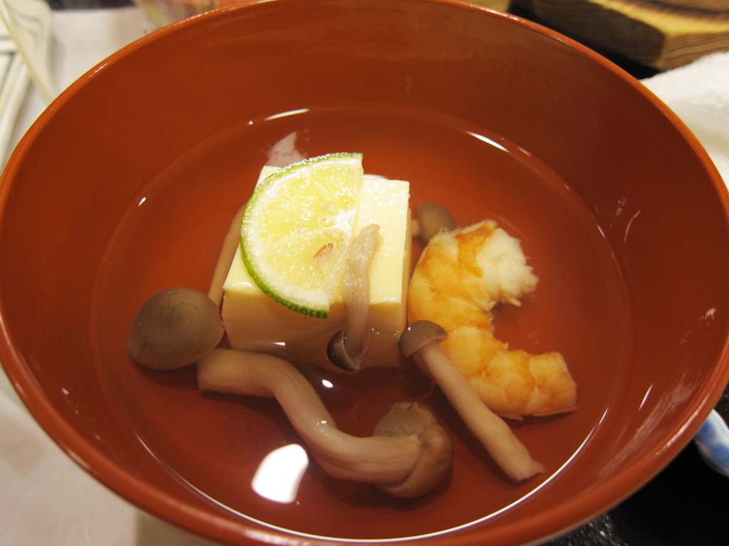 Foto, materiell, befreit, Landschaft, Bild, hat Foto auf Lager,Suppe, Japanisches Essen, champignon, Hummer, Tofu