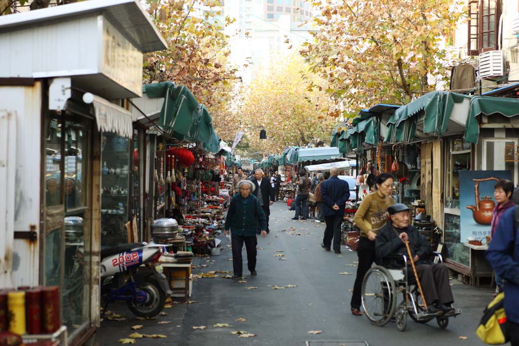 photo, la matire, libre, amnage, dcrivez, photo de la rserve,Une rue de la curiosit, magasin, Un vieil homme, arbre au bord de la route, travail d'art