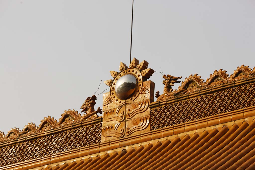 photo,material,free,landscape,picture,stock photo,Creative Commons,Jingci Temple, main shrine, Chaitya, ball, Ten Saiko views