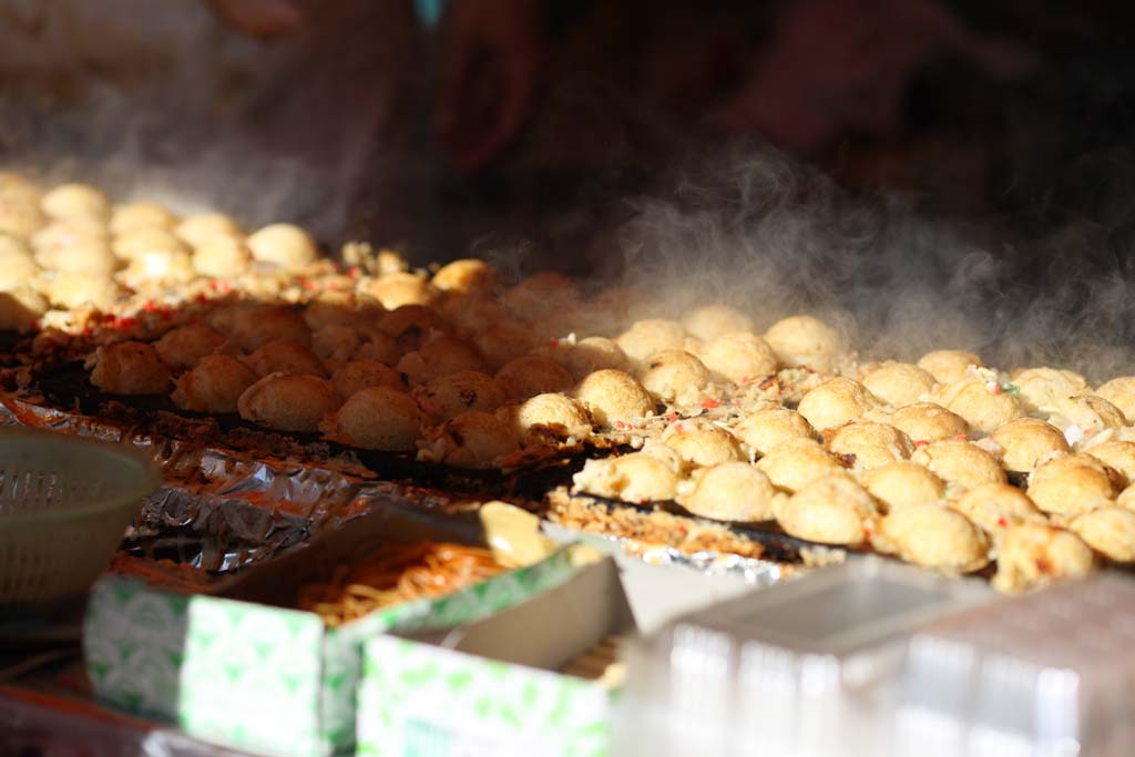 photo, la matire, libre, amnage, dcrivez, photo de la rserve,Takoyaki, Takoyaki, Une plaque du fer, position, pieuvre