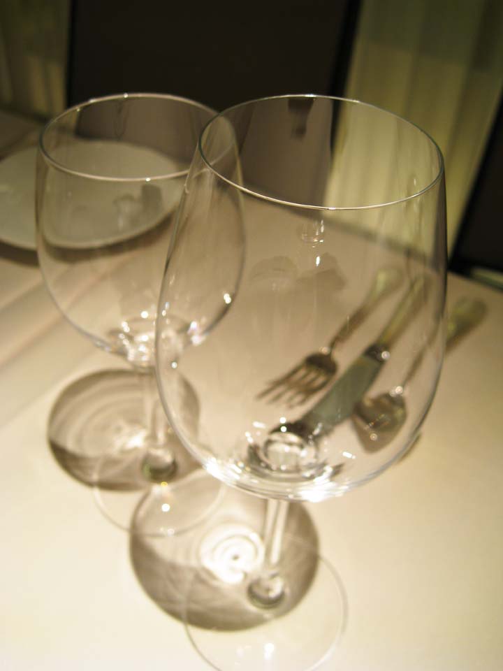 Foto, materieel, vrij, landschap, schilderstuk, bevoorraden foto,Een wineglass, Eetgerei, Glazen, , Tafel