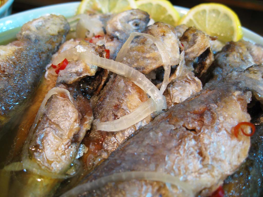 foto,tela,gratis,paisaje,fotografa,idea,Las verduras en ecabeche con pimiento rojo del pez, Caballas de caballo, Peces, Una cebolla, Conserv en vinagre verduras con pimiento rojo