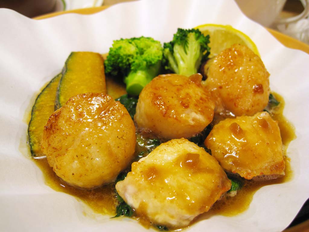 , , , , ,  ., -   , scallop, , broccoli, 