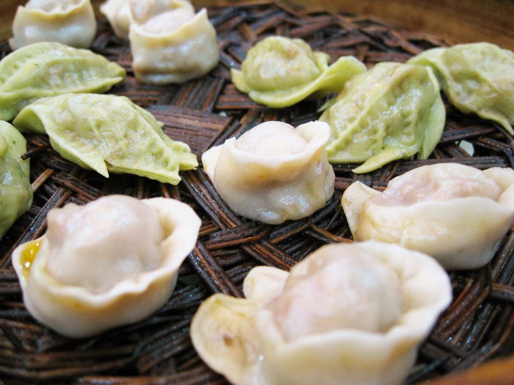 photo, la matire, libre, amnage, dcrivez, photo de la rserve,Un gyoza fumant, gyoza, Green, panier fumant, Nourriture chinoise