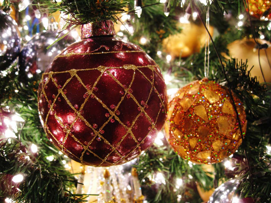 Foto, materiell, befreit, Landschaft, Bild, hat Foto auf Lager,Eine Zierde, Licht, Weihnachtsbaum, Ball, Festliche Beleuchtung