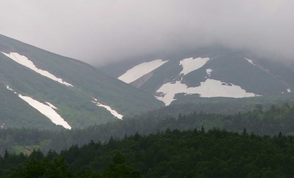 photo, la matire, libre, amnage, dcrivez, photo de la rserve,Couvrez dans Norikura, montagne, nuage, neige, 