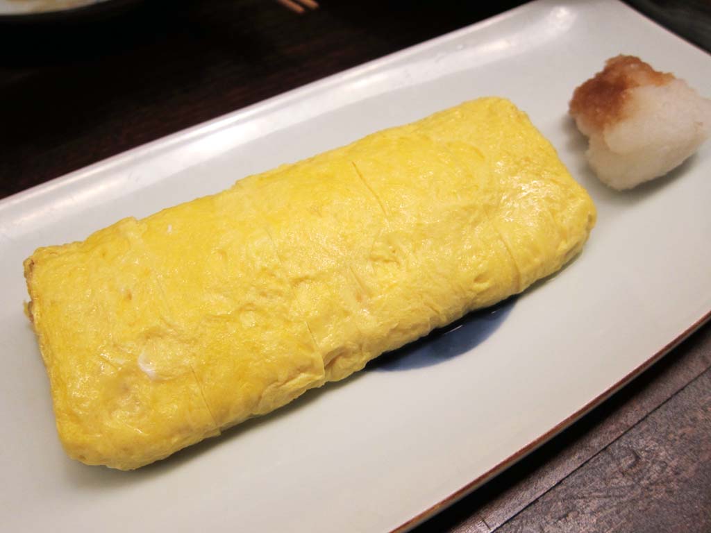 , , , , ,  .,omelet,  , , Grated radish, 