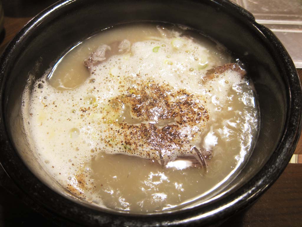 photo,material,free,landscape,picture,stock photo,Creative Commons,The com tongue, Korean food, Spring rain, Meat, Soup