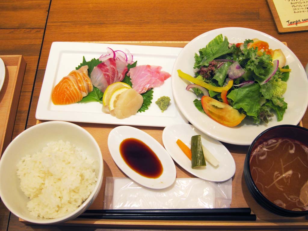 photo,material,free,landscape,picture,stock photo,Creative Commons,A sashimi set meal, Cooking, Food, , 