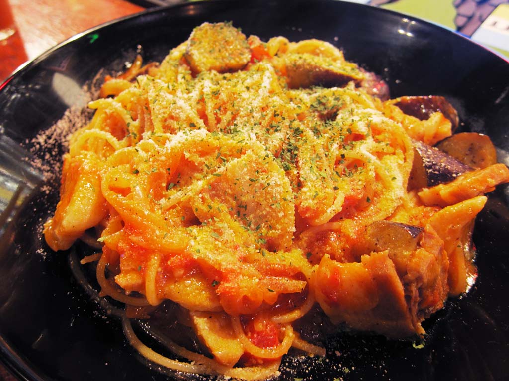 fotografia, materiale, libero il panorama, dipinga, fotografia di scorta,La pasta di fonte di pomodoro della melanzana, Cucinando, Cibo, , 