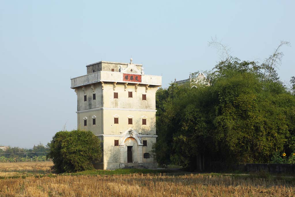 Foto, materieel, vrij, landschap, schilderstuk, bevoorraden foto,Zilicun, De ravages, Beeldhouwkunst, [een stenige lap] Een toren, Ik ben Western-trant