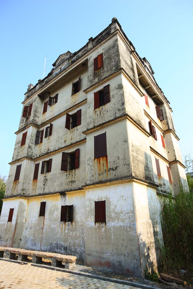 photo, la matire, libre, amnage, dcrivez, photo de la rserve,Zi Li Cun, Les ruines, sculpture, [des genoux de pierre] UNE tour, Je suis De l'ouest-style