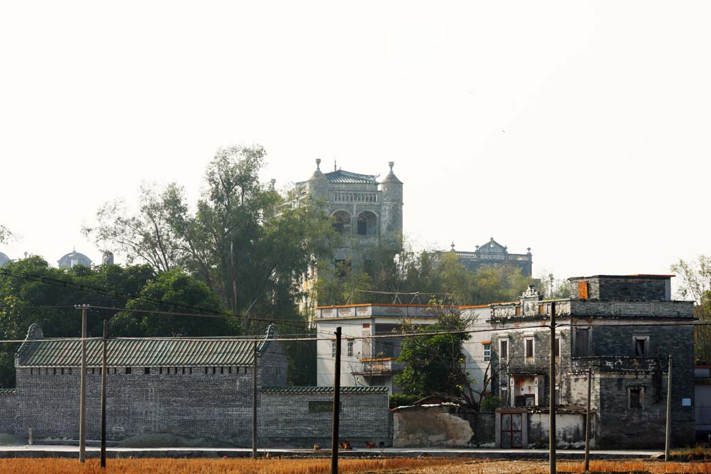 fotografia, materiale, libero il panorama, dipinga, fotografia di scorta,cun di ya di qiang, Le rovine, scultura, [un grembo di pietra] Una torre, Io sono Occidentale-stile