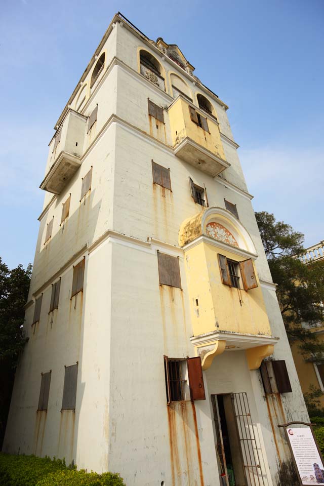 fotografia, materiale, libero il panorama, dipinga, fotografia di scorta,Liyuan, Le rovine, scultura, [un grembo di pietra] Una torre, Io sono Occidentale-stile