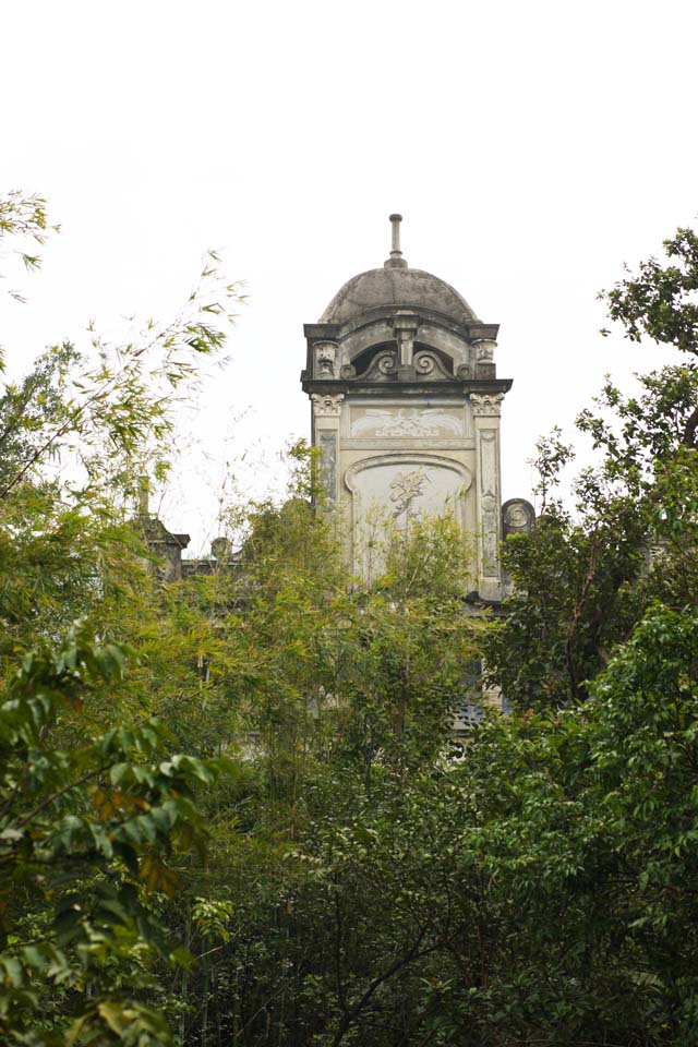 photo,material,free,landscape,picture,stock photo,Creative Commons,Ma xiang long, The ruins, sculpture, [a stone lap]A tower, I am Western-style