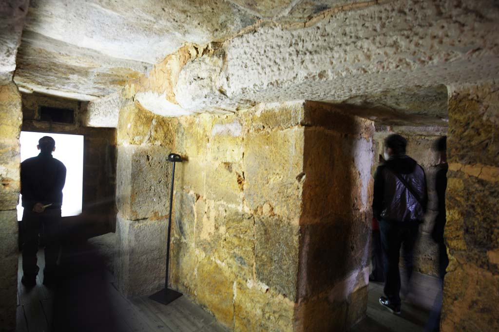 Foto, materieel, vrij, landschap, schilderstuk, bevoorraden foto,Westelijke Han Museum van de Nanyue King Mausoleum, Graf, Teraardebestelling heuvel graf, , Minagoshi land