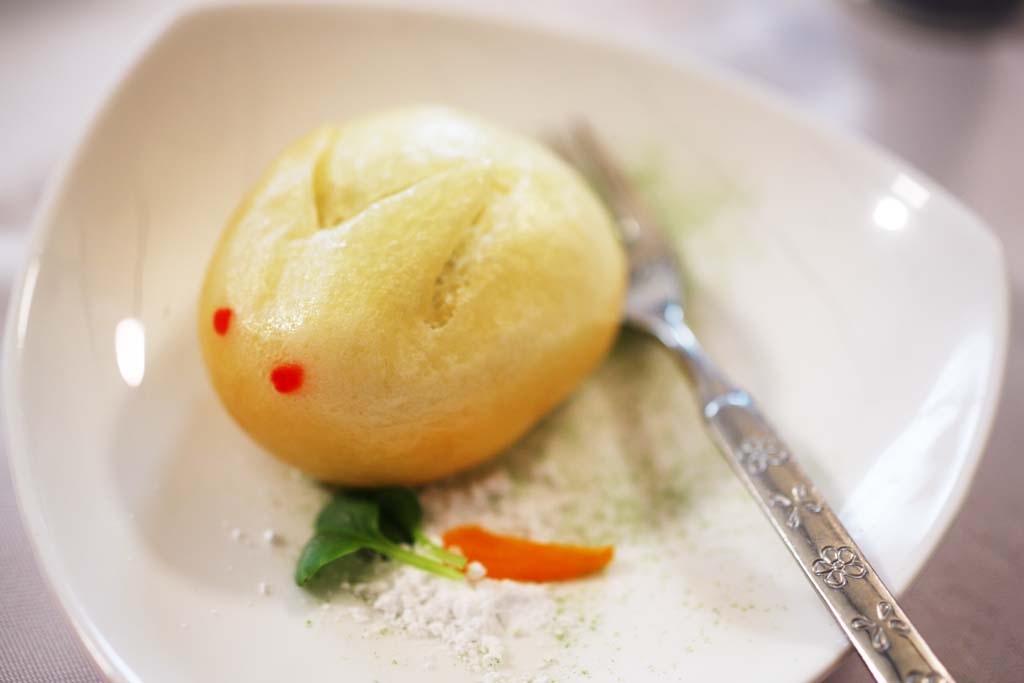 fotografia, materiale, libero il panorama, dipinga, fotografia di scorta,Un panino dolce vaporizzato di un coniglio, Cucinando, Cibo, , 