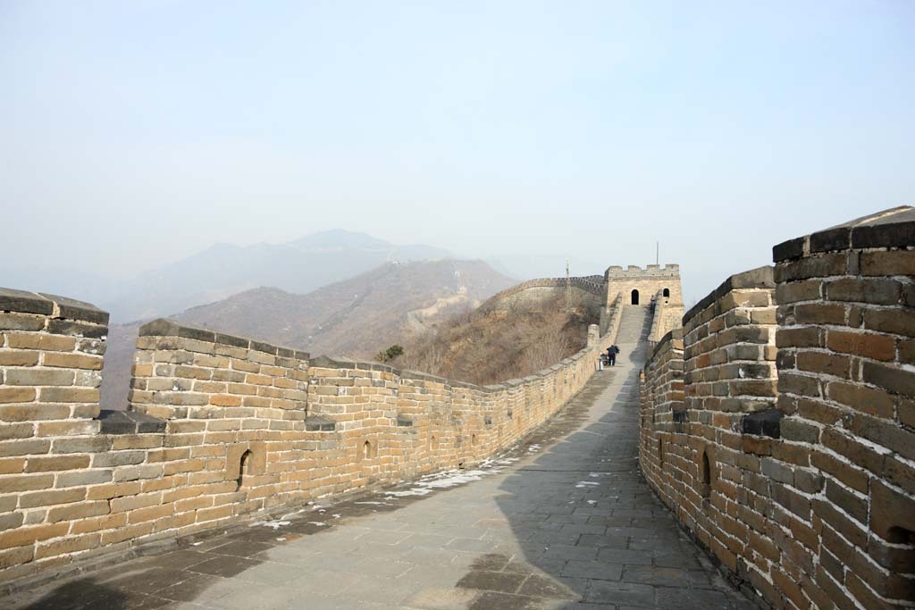 fotografia, materiale, libero il panorama, dipinga, fotografia di scorta,Mu Tian Yu il grande muro, muro di castello, guardia in un castello, Il Hsiung-Nu, 