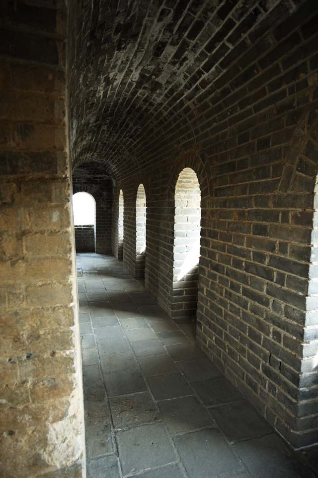 fotografia, materiale, libero il panorama, dipinga, fotografia di scorta,Mu Tian Yu il grande muro, muro di castello, guardia in un castello, Il Hsiung-Nu, 