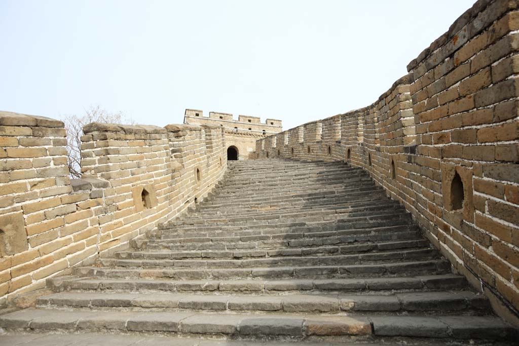 foto,tela,gratis,paisaje,fotografa,idea,Mu Tian Yu gran pared, Pared de castillo, Puesto de vigilancia en un castillo, El Hsiung - Nu, 