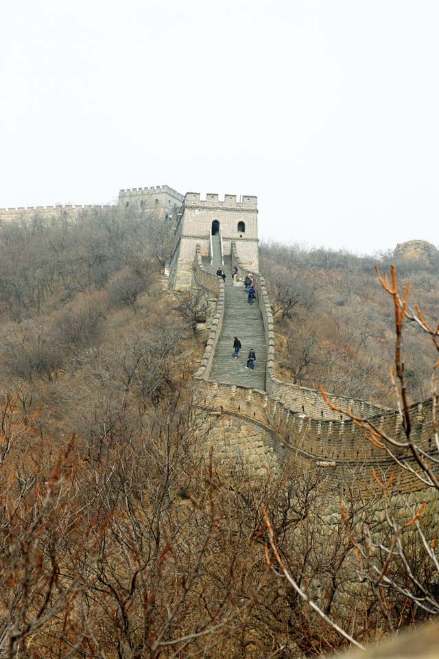 photo, la matire, libre, amnage, dcrivez, photo de la rserve,Mu Tian Yu Grande muraille, mur de chteau, guet dans un chteau, Le Hsiung-Nu, 