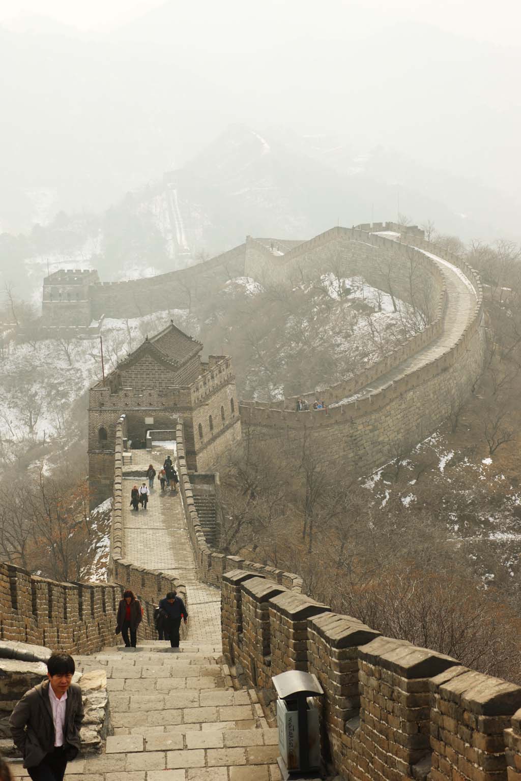 Foto, materieel, vrij, landschap, schilderstuk, bevoorraden foto,Mu Tian Yu Great Wall, Kasteel muur, Uitkijk op een kasteel, De Hsiung-nu, 