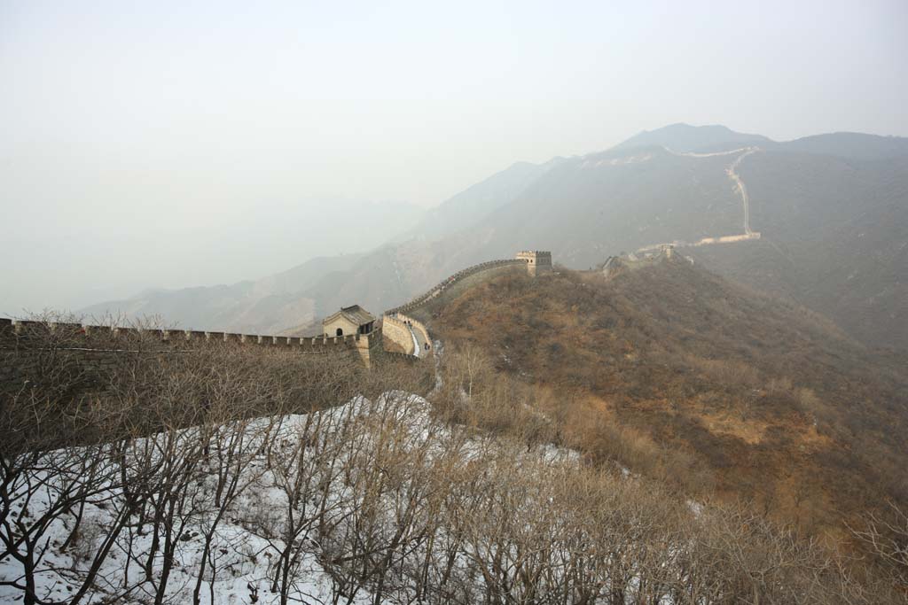 Foto, materiell, befreit, Landschaft, Bild, hat Foto auf Lager,Mu Tian Yu groe Mauer, Burgmauer, Vorsicht in einer Burg, Der Hsiung-Nu, 